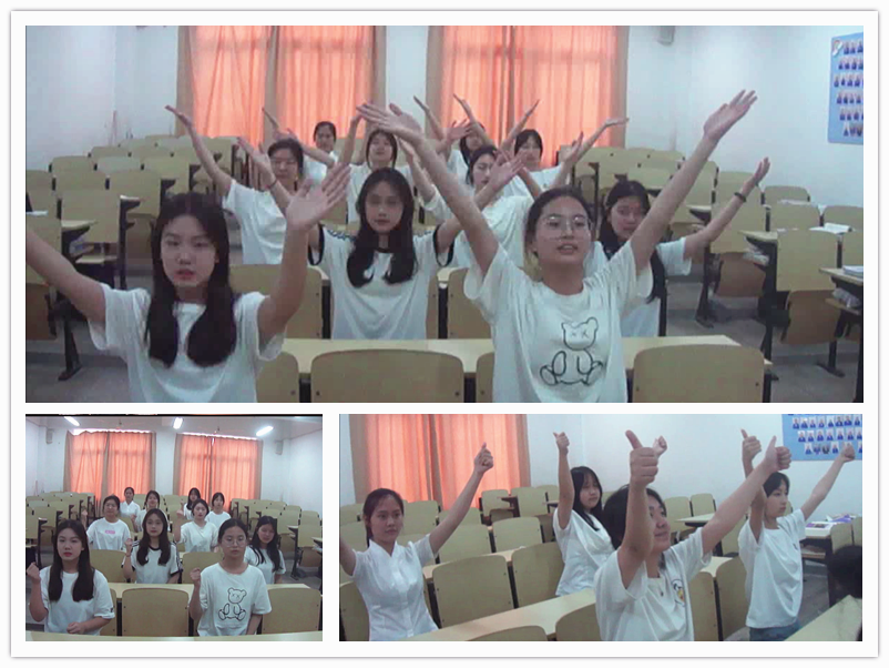 船舶工程学院开展“手势舞”点赞青春庆五四活动