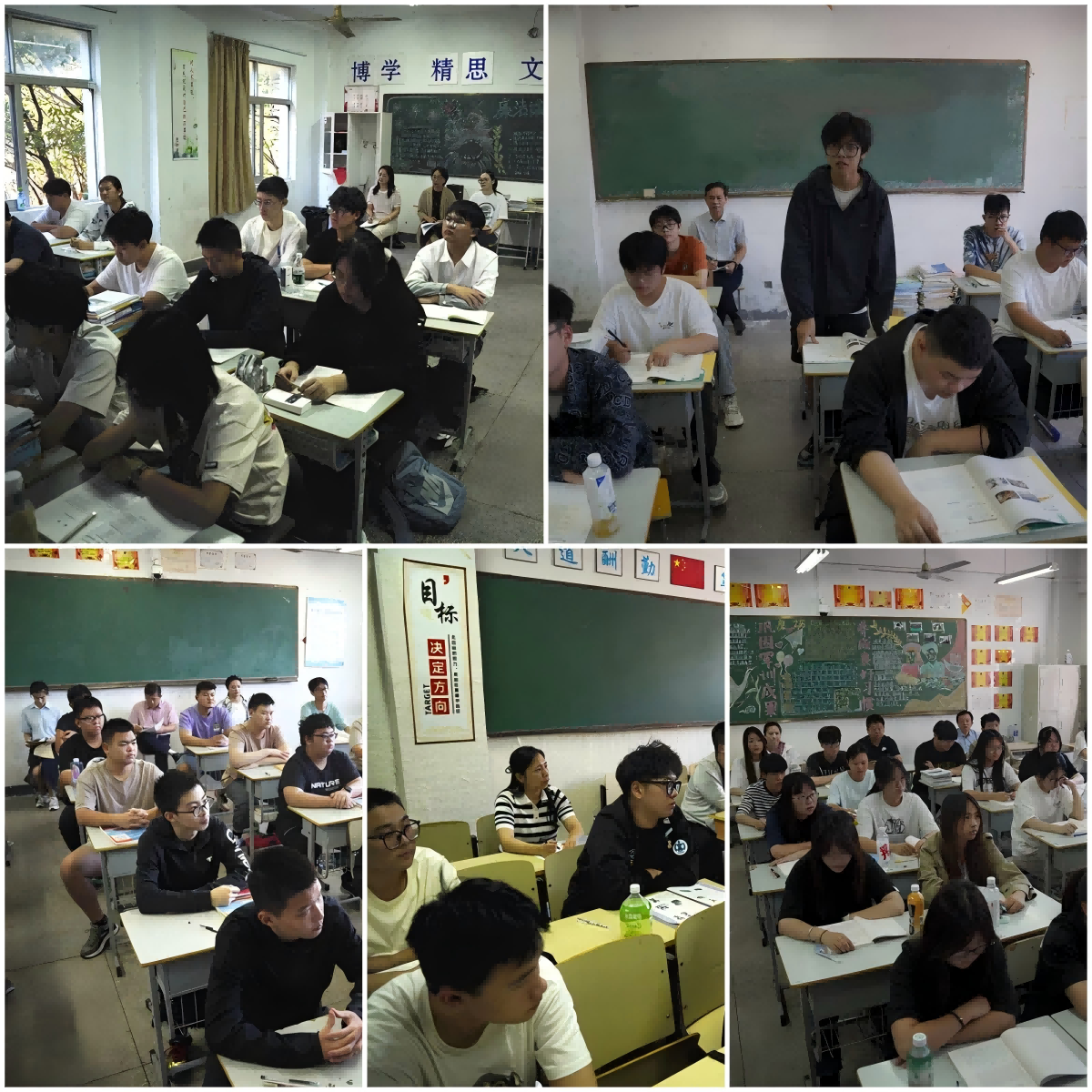 聚焦课堂 深入一线 |校领导集体走进课堂,走近师生