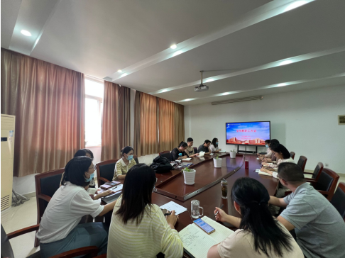 物流管理学院召开全院教职工大会