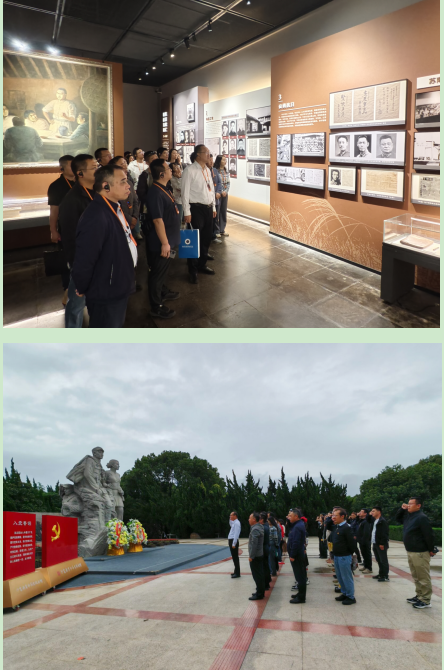 沙家浜红色铸魂，物流先锋聚力担当 ——物流管理学院党总支赴沙家浜开展主题党日活动